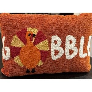 Gobble Needlepoint Pillow